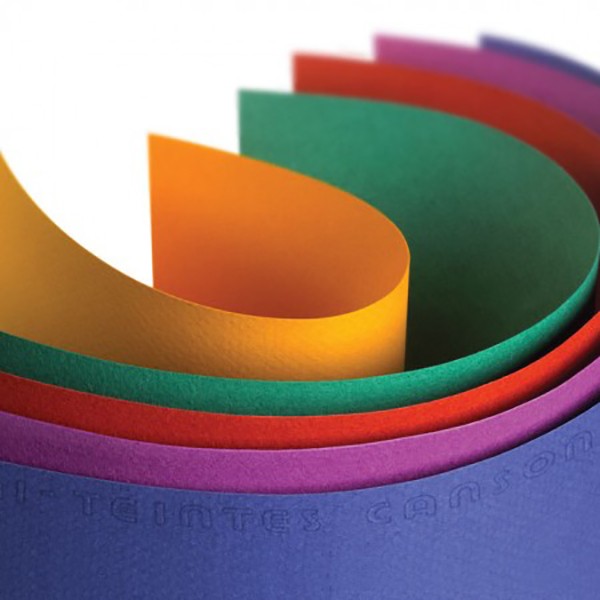 Buy Canson Coloured Paper Sheets (pkt/5sheets) Online AED24 from Bayzon